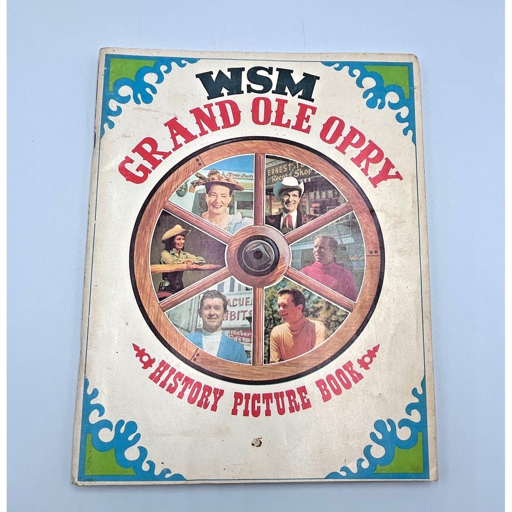 VTG 1969 WSM Grand Ole Opry History Picture Book Very Good ++ Condition Country